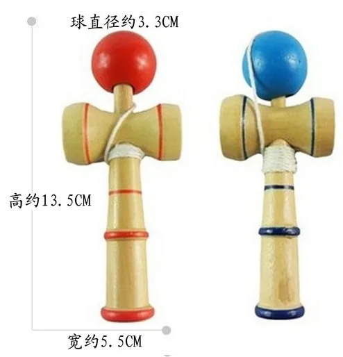 10 шт./лот деревянный Kendama жонглировать умелые мяч игры игрушки Kid комплект ребенок традиционные японские игры