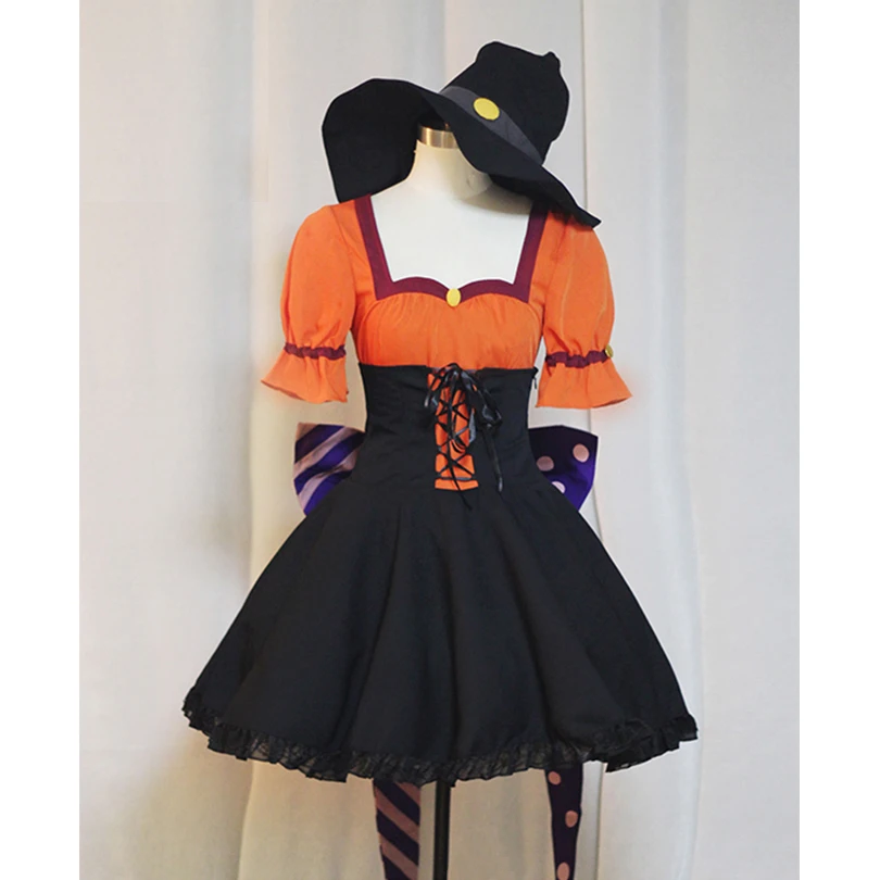 

Мой герой Acdemia Boku no Hero моя геройская Академия Ochaco Uraraka Хэллоуин Ver. Костюм для косплея C012
