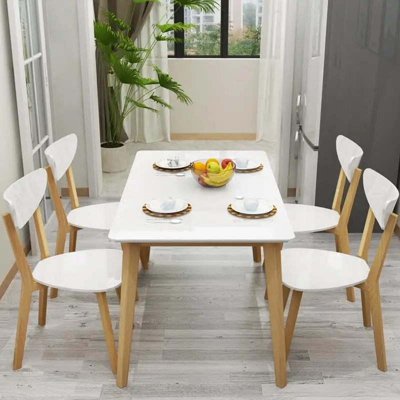 Salle A Manger Moderne Yemek Masasi Tavolo Da Pranzo Set Eettafel Shabby Chic Wood Tablo De Jantar Desk Mesa Dining Table