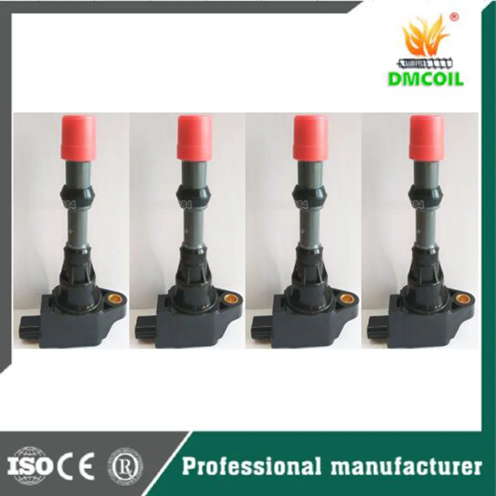4 PCS FOR HONDA IGNITION COIL REAR HYBRID CIVIC JAZZ FIT 2 3 78 1.2L 1.3L 1.4L 30520-PWA-003 CM11-109 4909C UF-373 30520-PWA-S01 |