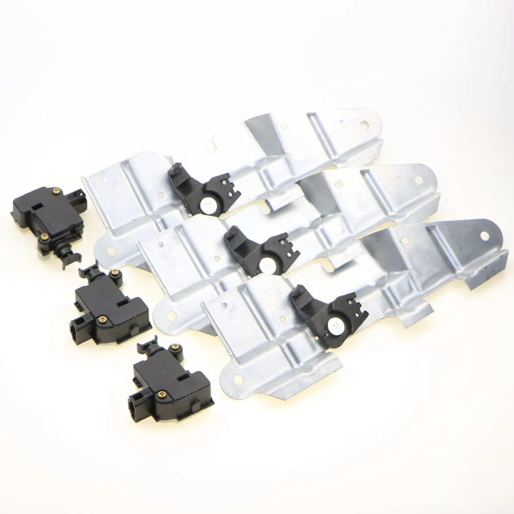 3 комплекта Автомобильная Задняя Крышка багажника защелка кронштейн + задние