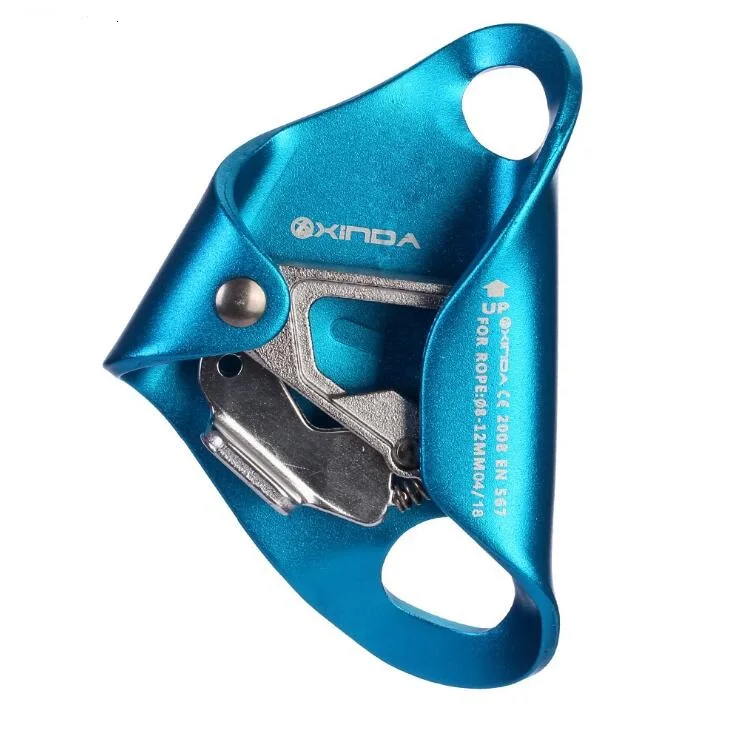 25KN открытый грудь Ascender Кемпинг Пешие Прогулки страховочное для скалолазания Кролл грудь Ascender оборудование для выживания противоскользящее устройство для выживания