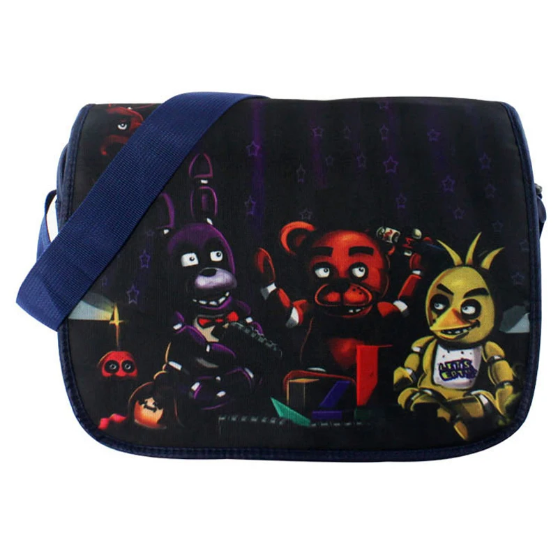 

PC Games Five Nights at Freddy's Aslant/Crossbody/Messenger/School/Shoulder Bag/Satchel for Animation Fans