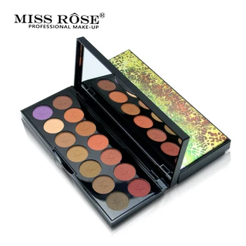 

Miss Rose Brand Matte Eyeshadow Pallete Waterproof Natural Eye Shadow Palette Long Lasting Makeup