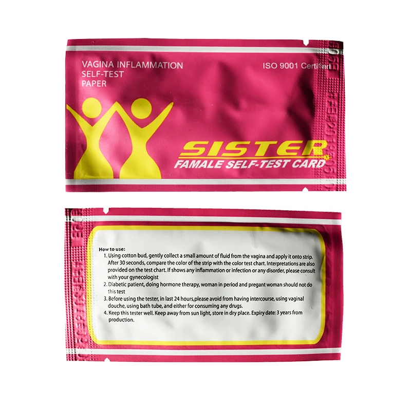 Female self-test card tampons (17)