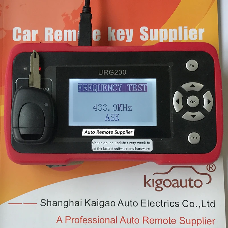 Дистанционный ключ 434 МГц NE72 для Renault CLIO 1 Кнопка kigoauto