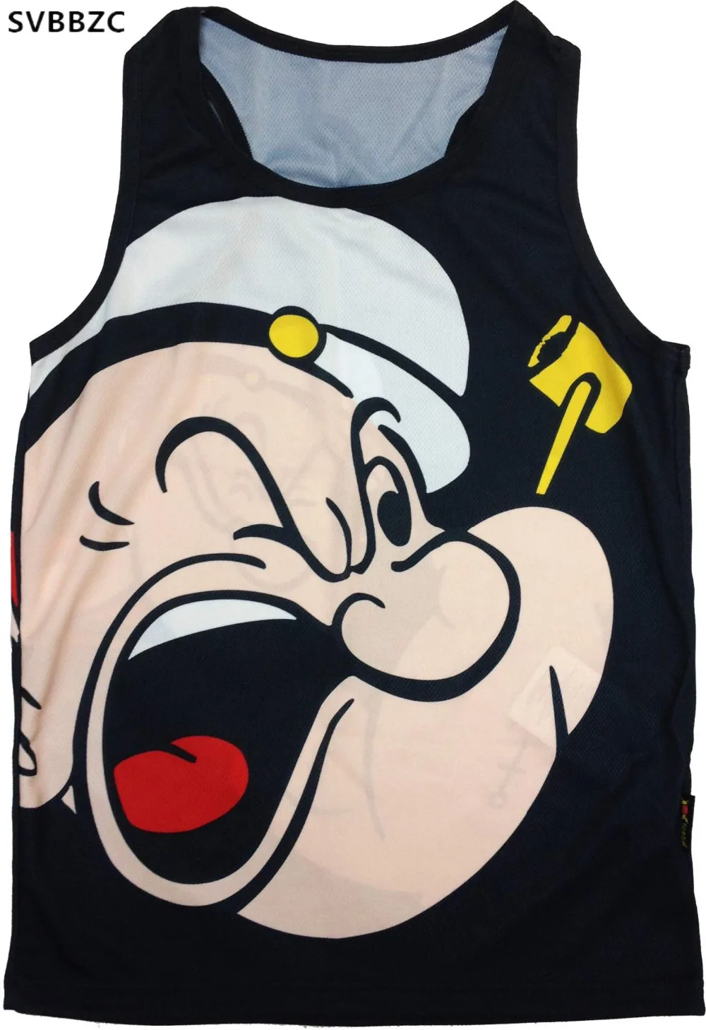 2018 Popeye мужская летняя одежда для велоспорта быстросохнущая жилет шорты топы с