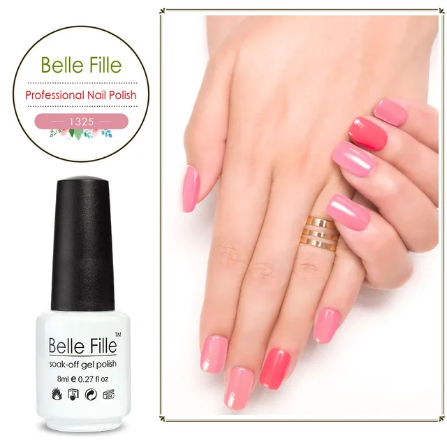 Belle Fille 8ml Glue Nail Polish Uv Gel Fake Nails Pink Blue Belle Fille 8ml Glue Nail Polish Uv Gel Fake Nails Pink Blue White Black Sugar