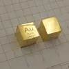 Au Gold Metal 10mm Density Cube 99.99% Pure for Element Collection ► Photo 1/5