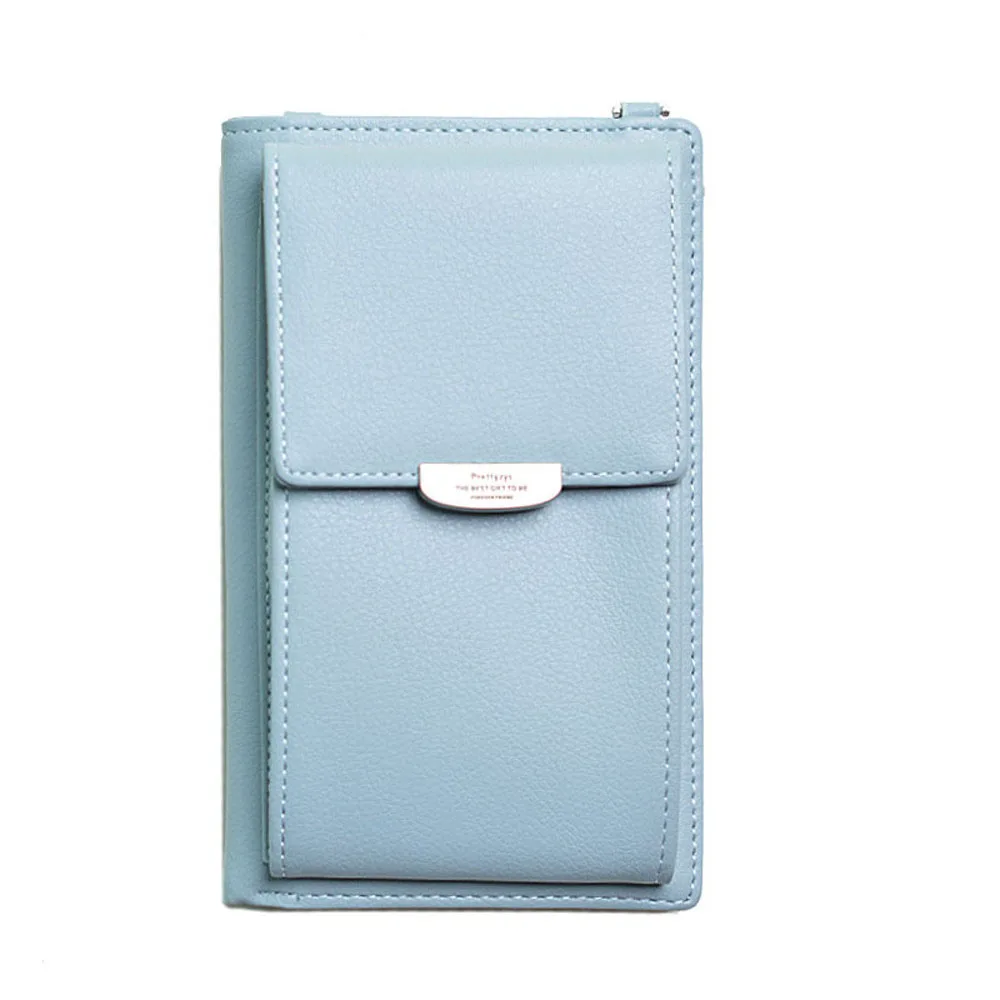 Длинный кошелек женский модный кошелек кожаный мульти-карта сумка однотонный кошелек сумка для мобильного телефона сумка для монет Прямая поставка Y425