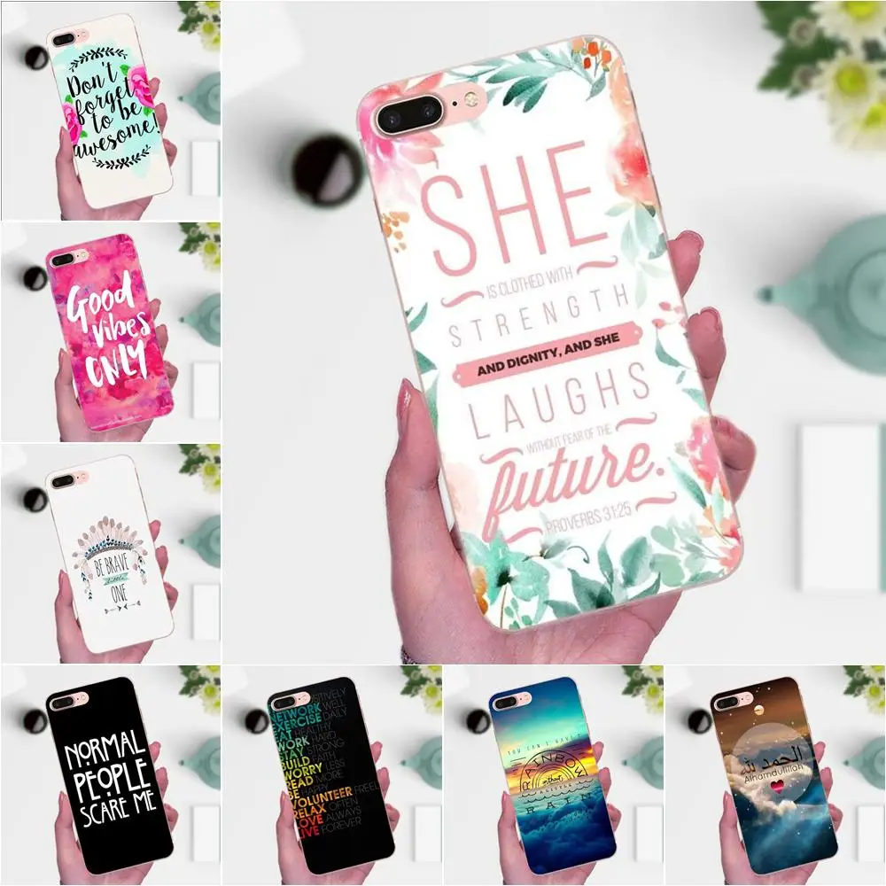 

Soft Cases Capa Inspired By Motivation Quotes Proverb For Huawei Mate 7 8 9 10 20 P8 P9 P10 P20 P30 Lite Plus Pro 2017