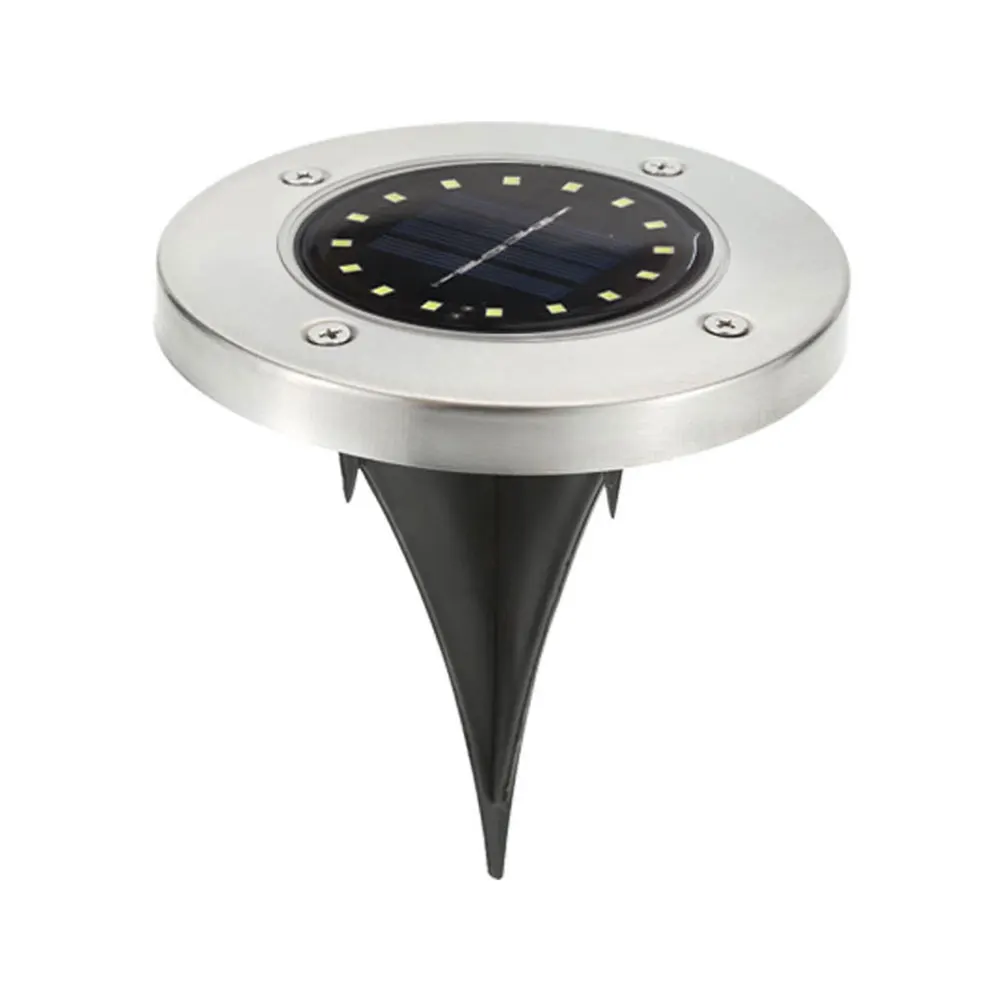 

Ground Lamp Buried Light Garden Decking Outdoor Solar Power 16 LED Gutter Path Way Street Home Walkway Lights Security