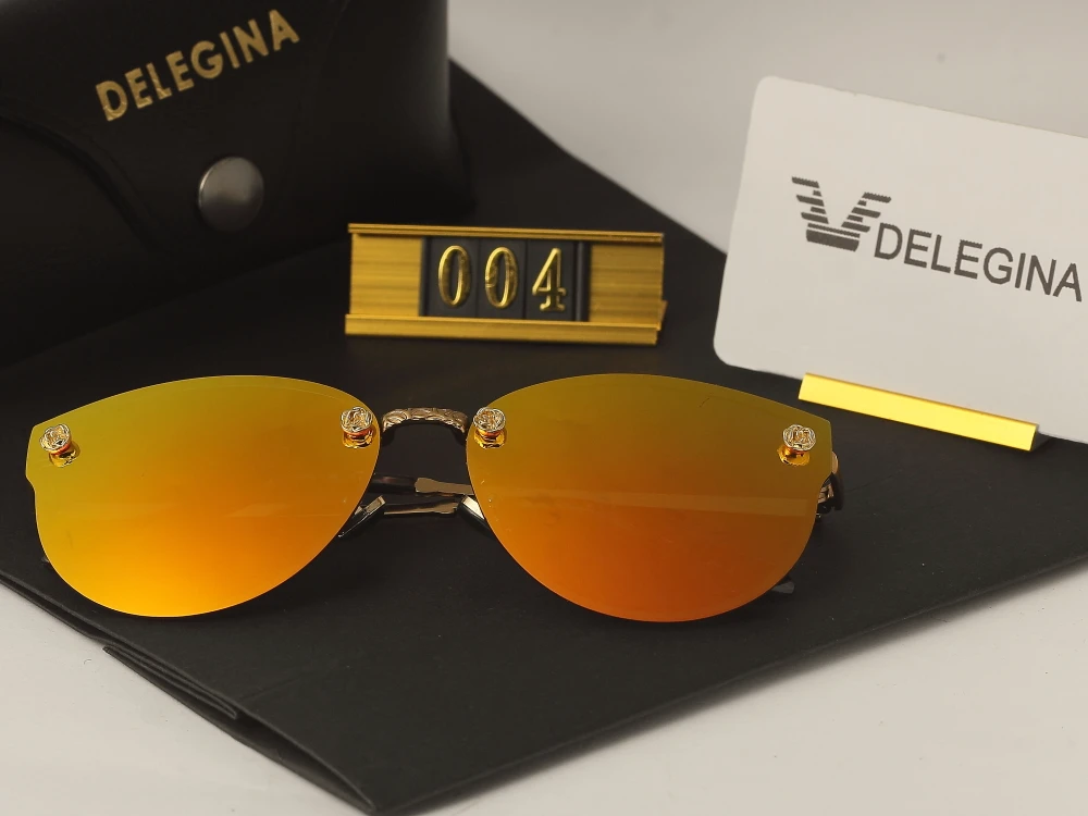 Deligina, женские роскошные поляризованные солнцезащитные очки, женские солнцезащитные очки, брендовые дизайнерские солнцезащитные очки