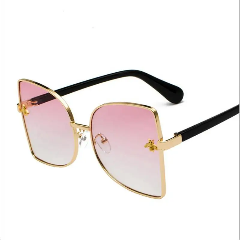 KAPELUS Новые солнцезащитные очки Bee Super Star Солнцезащитные Cat Eye Personality Очки 9140|Женские