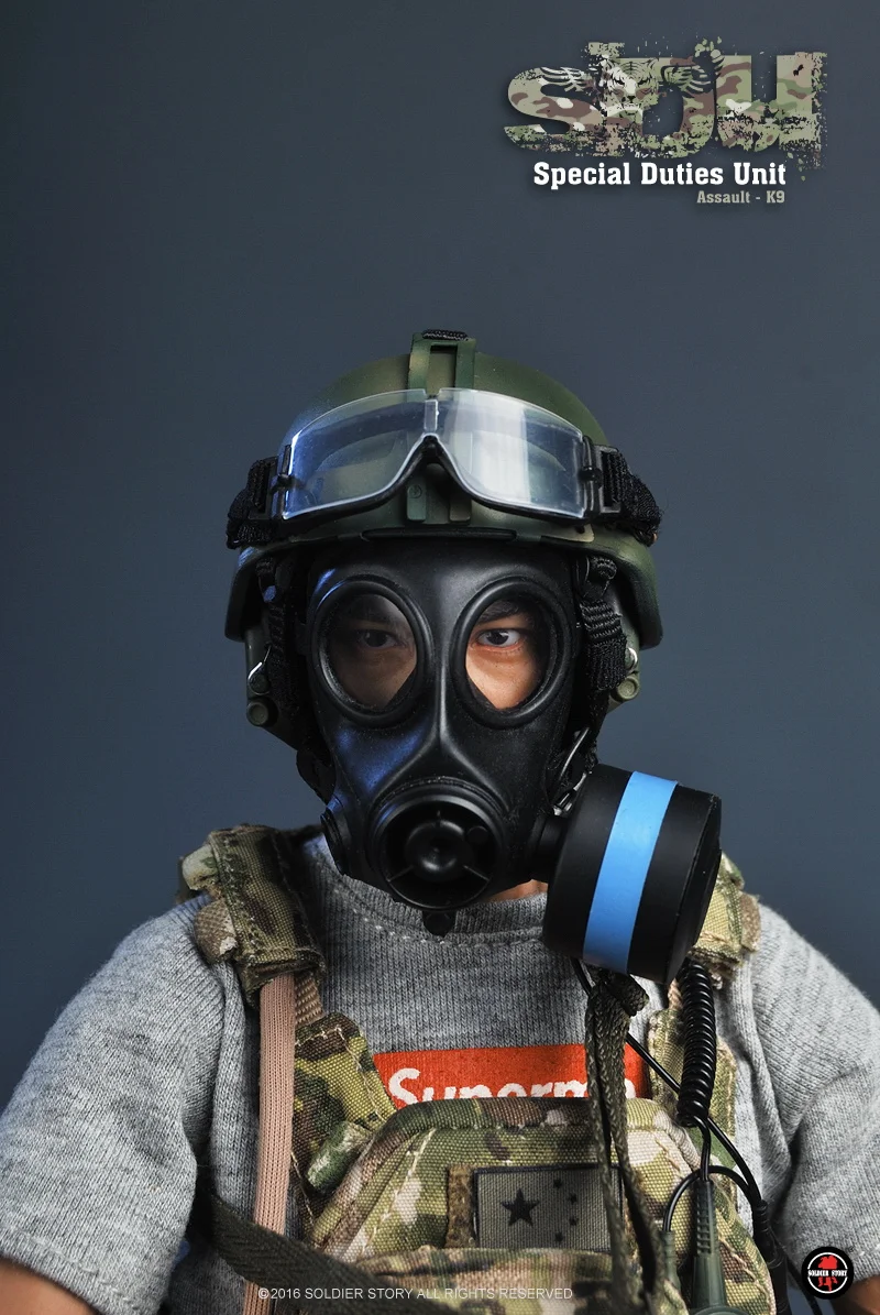 1/6 масштаб экшн фигура Кукла Гонконг специальные пошлины блок Assaulter-K9 1" фигурка Коллекционная кукла Фигурка пластиковая модель