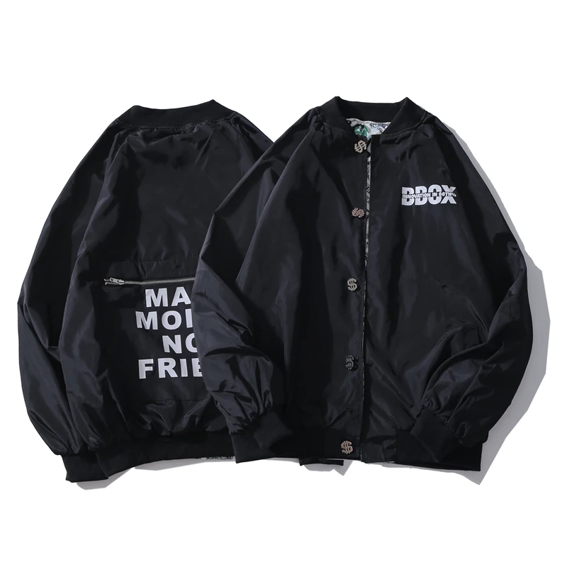 Mens Double-sided Wear Baseball Jacket Hip Hop Dollar Banknote Printed Jackets Men Women Streetwear Fashion Jackets and Coats Mens Double-sided Wear Baseball Jacket Hip Hop Dollar Banknote Printed Jackets Men Women Streetwear Fashion Jackets and Coats