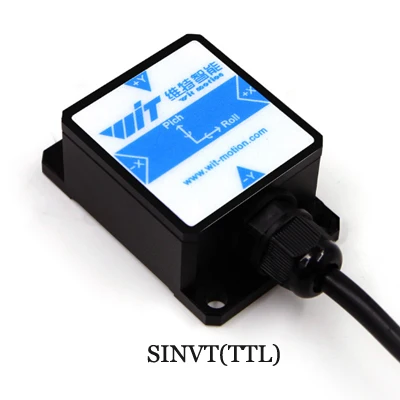 WitMotion SINVT двухосевой Высокоточный выход напряжения Цифровой Угол наклона AHRS инклинометр, IP67 водонепроницаемый, антивибрационный - Цвет: SINVT-TTL