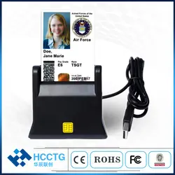 Один ISO 7816 USB ввод ID/IC EMV смарт-Картридер для чиповых карт DCR31