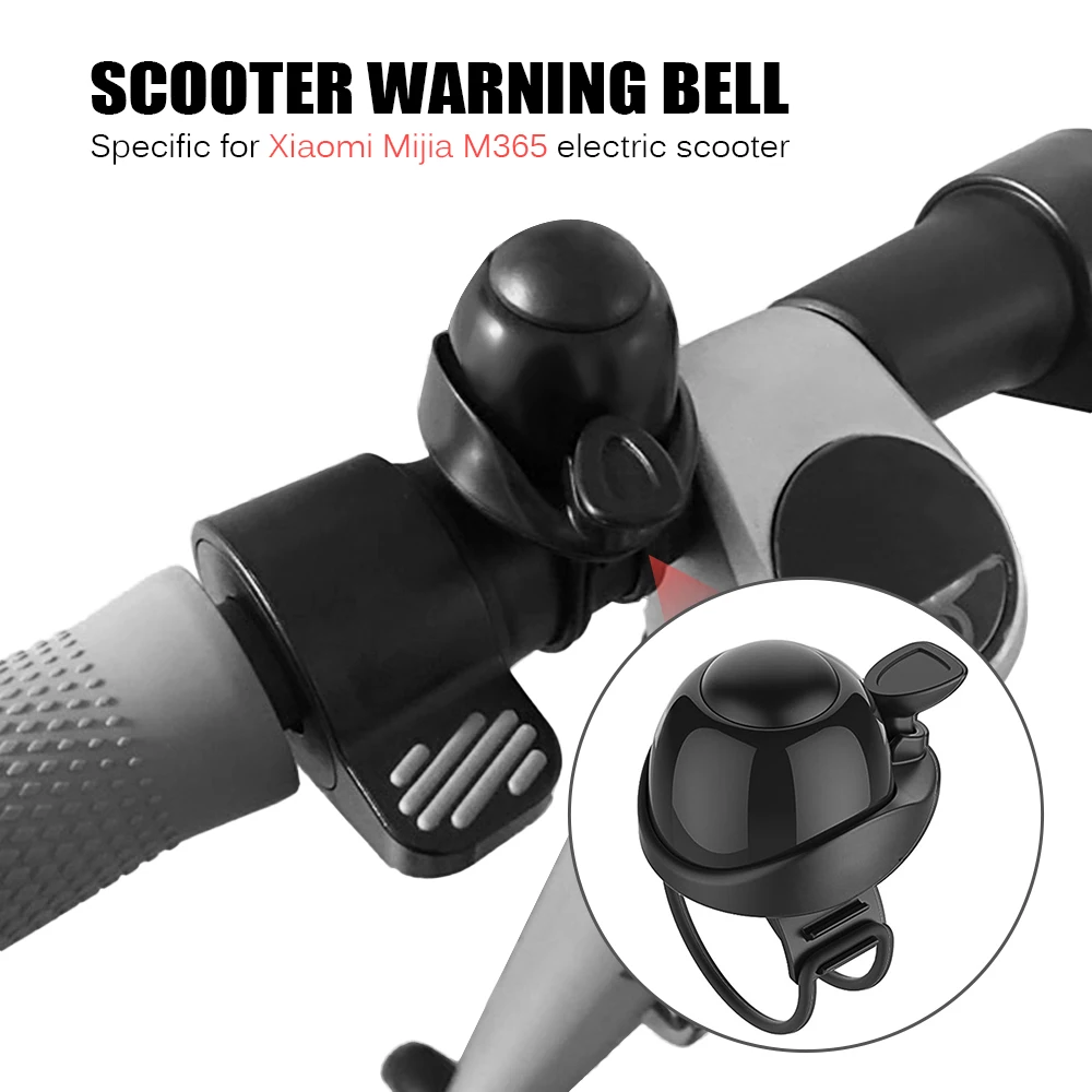 Sale Loud Alerting Bicycle Scooter Horn Bell Skateboard Accessory for Xiaomi Mijia M365 Electric Scooter Scooter Warning Bell 2