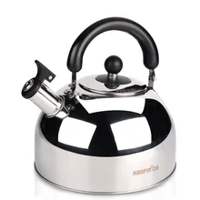 

European stainless steel kettles home kettle gas cooker universal whistle sound 4L