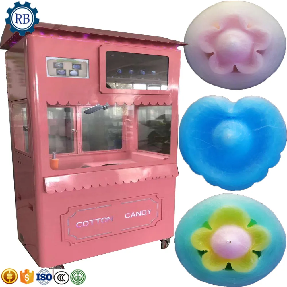 

popular type high profit smart marshmallow and cotton candy/popcorn manufacturer making machine with golden quality