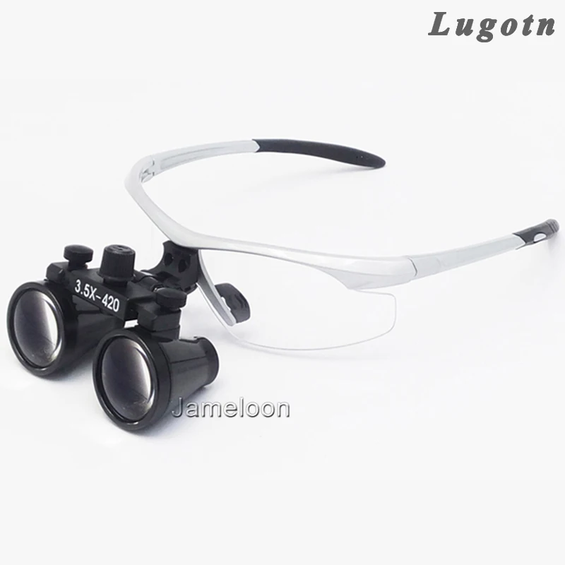 

3.5X enlargement surgical magnifier medical binocular antifog optical glasses ENT dentistry stomatology oral dental doctor loupe