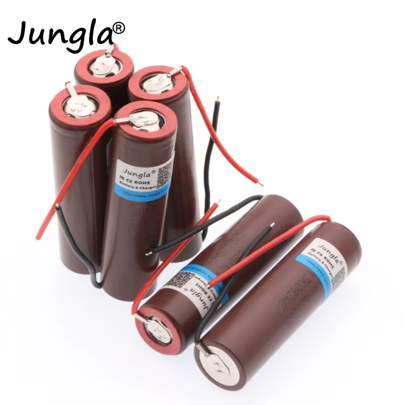 

Original 18650 hg2 3000mah battery 18650 3.6v 30a high discharge current for shura screwdriver tool battery + welding wire