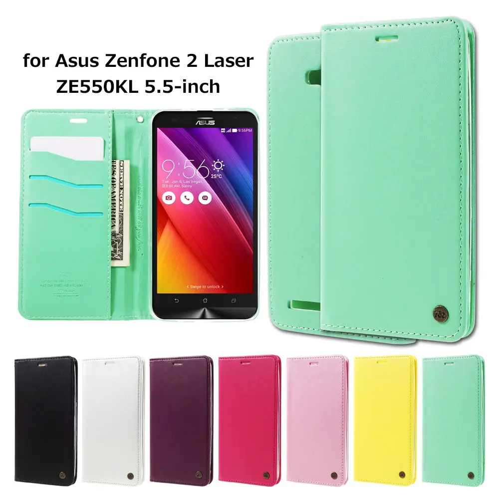 ROAR KOREA coque for Asus Zenfone 2 Laser ZE550KL Cases Only One Flip Leather Wallet Cover