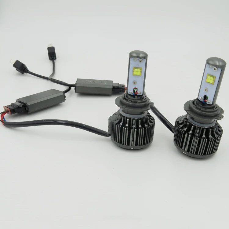 Комплект светодиодных фар V16 turbo H7 Plug & play EMC canbus H11 H1 H3 H8 H9 H10 9005 9006 880 881 7200LM H4 H13 9004 9007