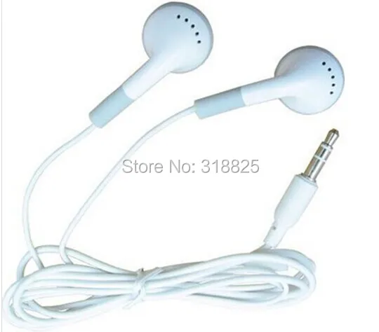 

3.5mm stereo in-ear earphones for mp3 mp4 CD IPHONE 3 4 4s 5 5s with for ipad 2 3 4 mini