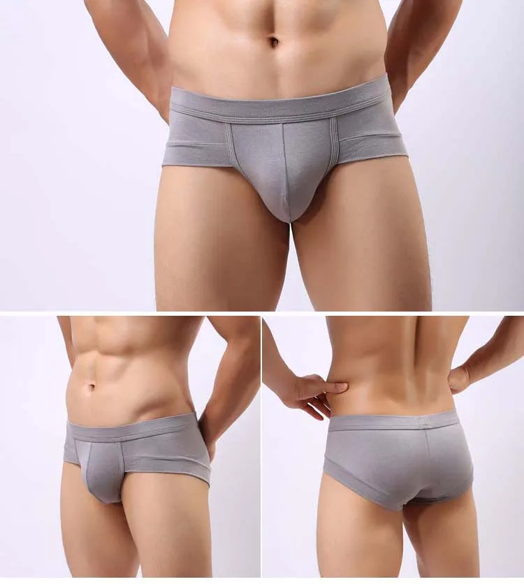 Sexy Fashion Brand Modal U Convex Men's Underwear Male Modal Panties Male Calzoncillos Hombre Slips Homme Mens Panties Man 16