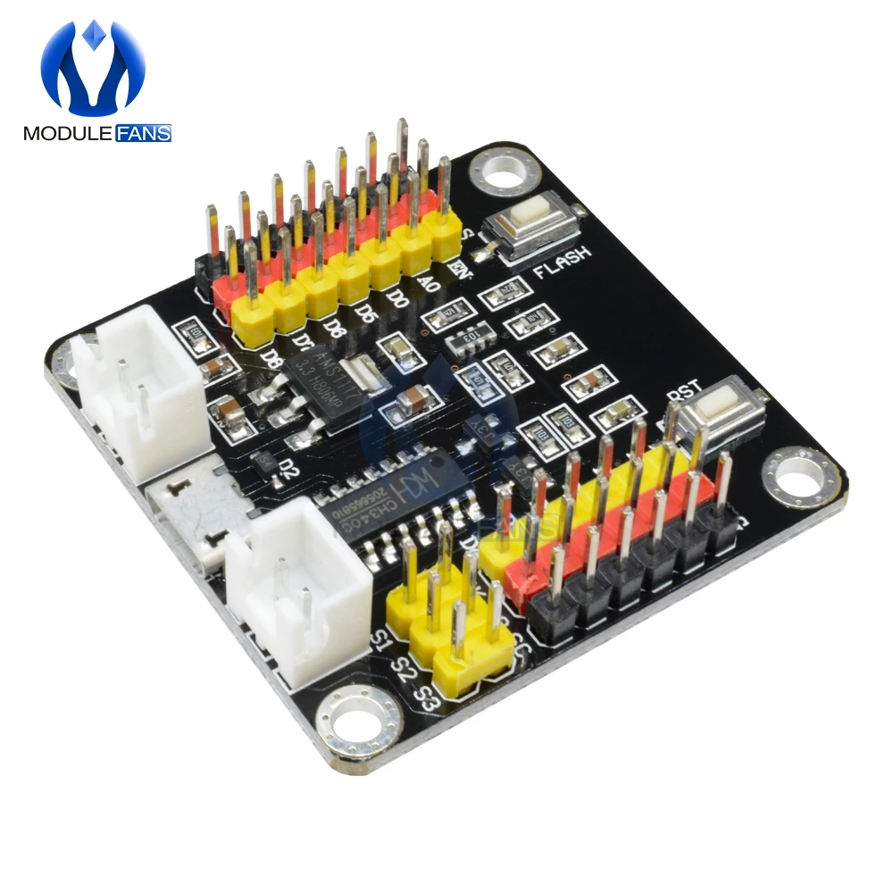 Беспроводная смарт-плата ESP8266 для Arduino NodeMCU Micro USB | Электронные компоненты и