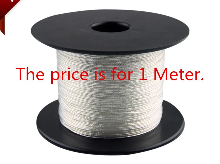 Pure silver headphone cable Headphone cable diy Headphone wire