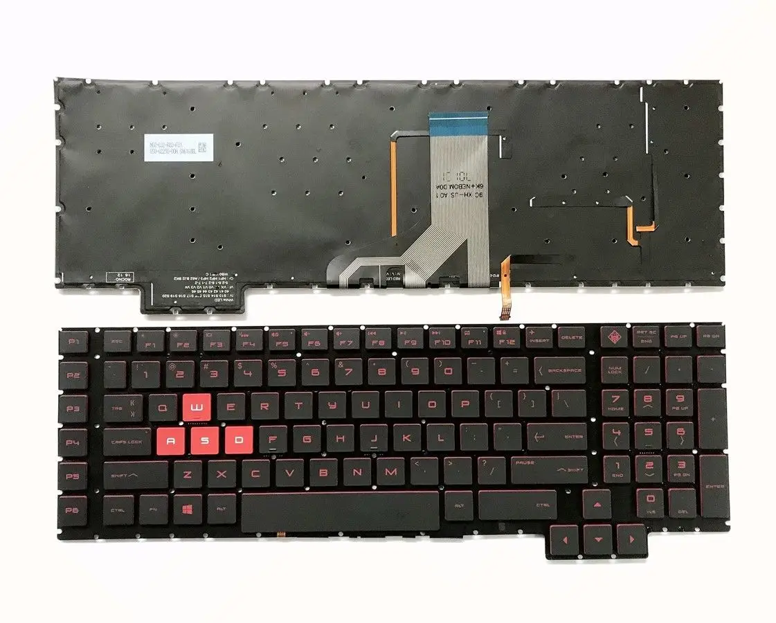 Новая английская клавиатура с подсветкой для HP OMEN 17-an001ca 17-an008ca 17-an010ca | Компьютеры