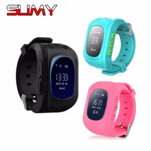 Berlendir Q50 Anak GPS Cerdas Menonton Anti Hilang Anak GPS Bayi Jam tangan Tracker SOS Smartwatch Telepon 2G SIM Lokasi Tracker PK Q90 (Cina)