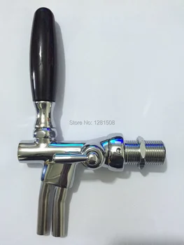 

New Beer faucet Beer tap ,Adjustable Faucet chrome plating,Beer and foam two outlets homebrew making tap,Drink tap