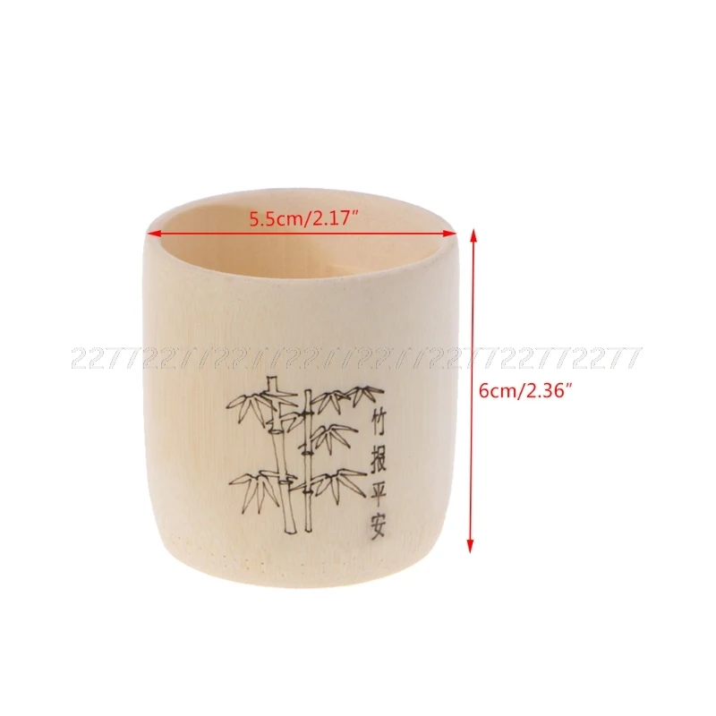 Винтажные бамбуковые чашки тканые непроницаемые утечки кофе кружка набор с тарелкой и ложкой JUL23 Прямая поставка