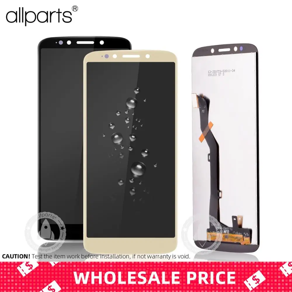 

Original Display For Motorola Moto E5 Display Touch Screen Digitizer For Moto E5 LCD Display Replacement Parts XT1944-4 Xt1944-3