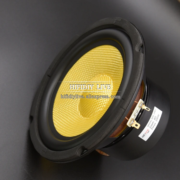Hifidiy динамик Hi Fi 6 дюймов 5 " низкочастотный 4/8 Ом 100 Вт|Аксессуары для