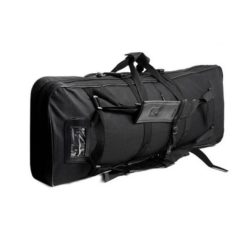 

High Quality 100cm 40" Dual Tactical Rifle Case Gun Bag Sniper Carrying Sport AEG Carrying Case Tactical Rifle Protect Bags