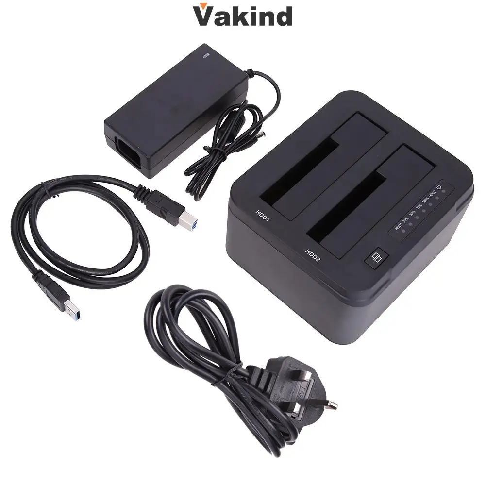 2 5 3 5 Inch USB3 0 to Dual SATA Hard font b Drive b font
