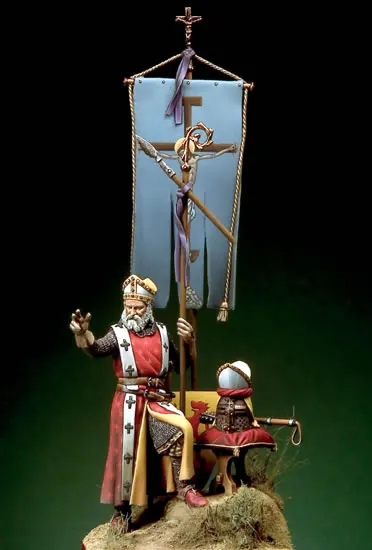 Bishop Warrior, XIII century--54mm