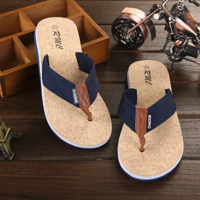 Summer Men Flip Flop Shoes Sandals Male Slipper Indoor Or Outdoor Beach ...