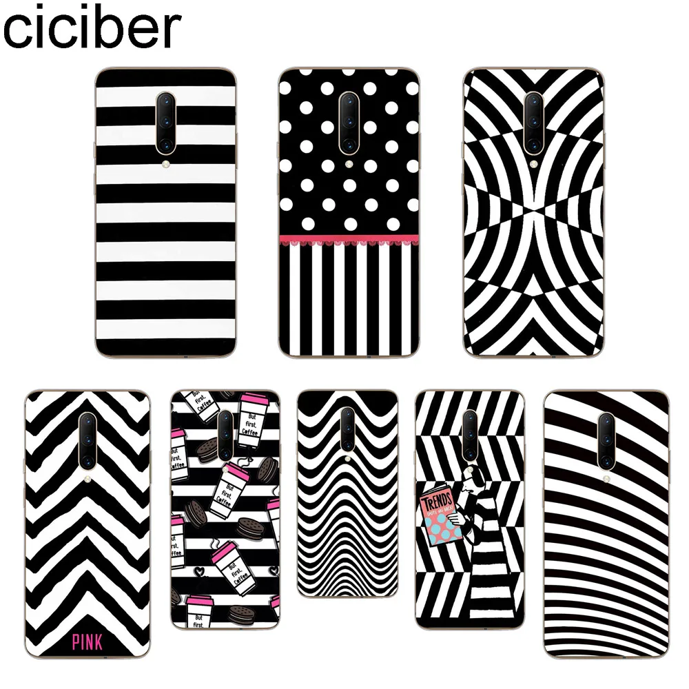 ciciber Stripe pattern Phone Cases For font b Oneplus b font font b 7 b font