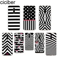ciciber Stripe pattern Phone Cases For Oneplus 7 Pro 1+7 Pro Soft TPU Back Cover for Xiaomi 9 Coque For Redmi Note 7 6 Pro Funda