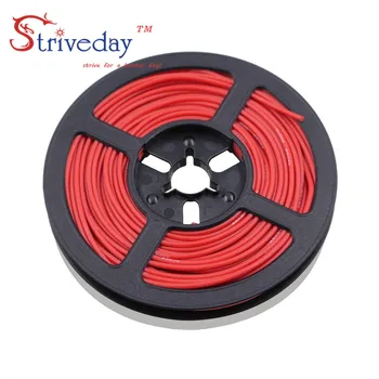 

20 meters/roll 18AWG high temperature resistance Flexible silicone wire tinned copper wire RC power cord Electronic cable