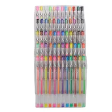 Детский набор гелевых ручек ABC Smart color Art, 60 шт., цвета в комплекте: классический блеск, неоновый, Стандартный, молочный, Вихревой и металлический