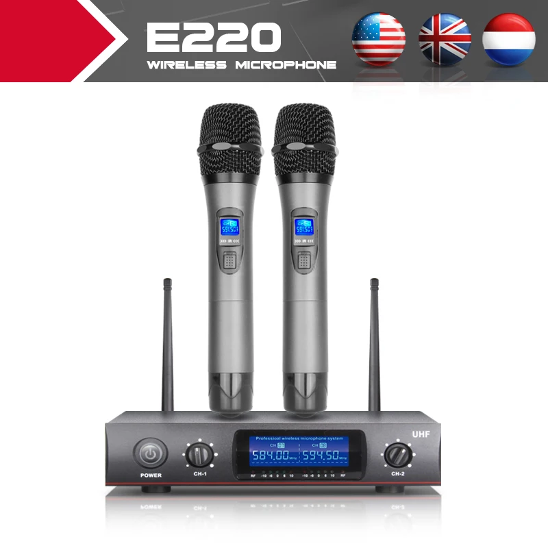 XTUGA Professional Wireless Microphone whole metal
