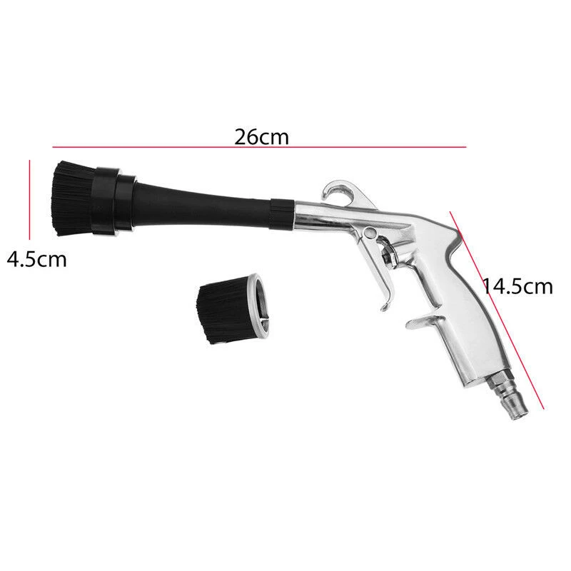 Air Blow Wash Brush Interior Cleaner Spray Tool Kit for Car Suv Rv