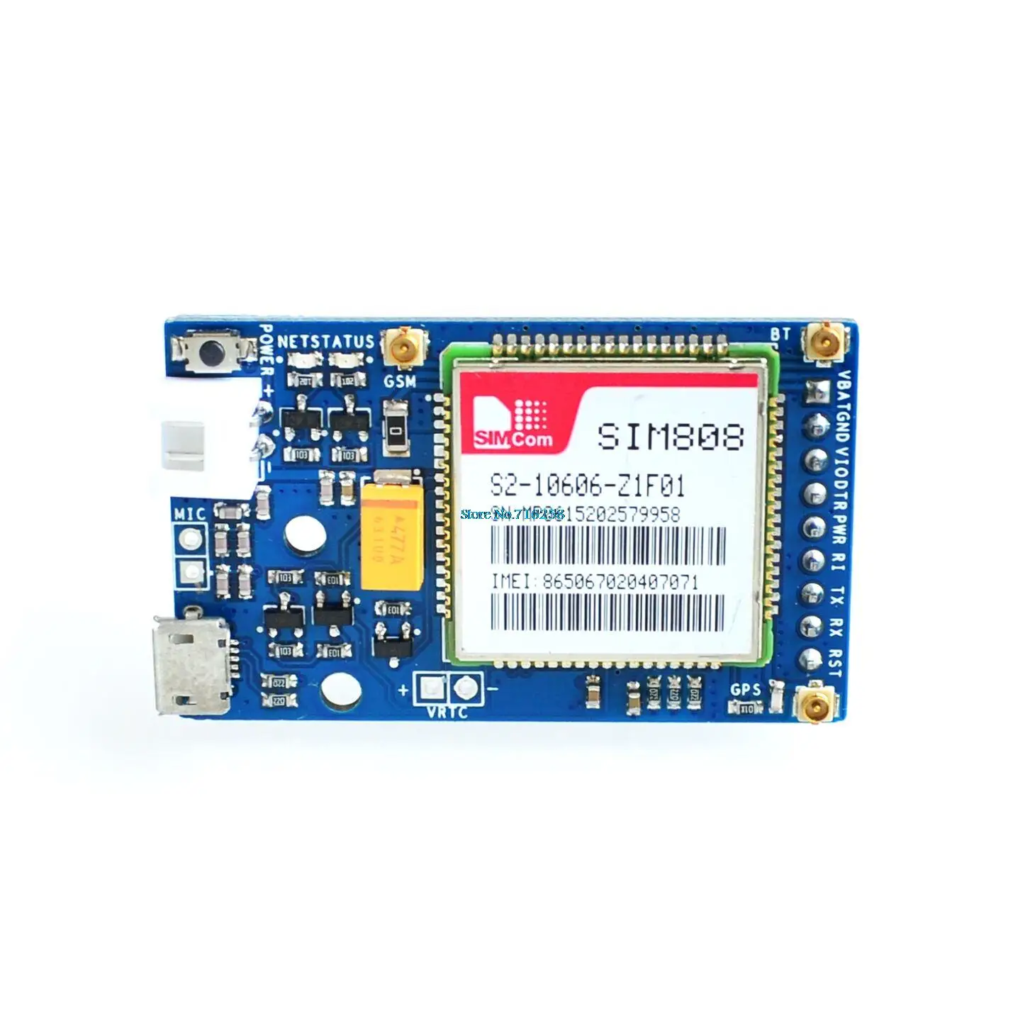 

SIM808 module GPS GSM GPRS Module for